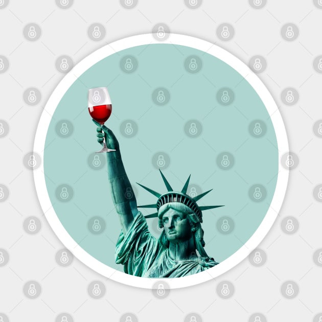 Liberty of drinking Magnet by brain360